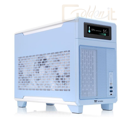 Ház Thermaltake TR100 Hydrangea Blue - CA-11A-00SFNN-00
