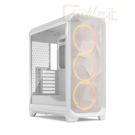 Ház Fractal Design Meshify 3 Tempered Glass RGB Clear Tint White - FD-C-MES3A-07