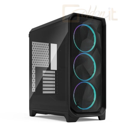 Ház Fractal Design Meshify 3 Tempered Glass RGB Light Tint Black - FD-C-MES3A-06