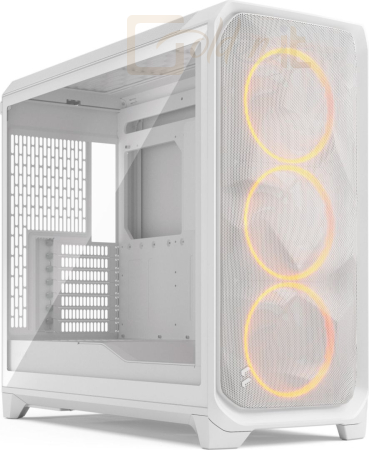 Ház Fractal Design Meshify 3 XL Tempered Glass RGB Clear Tint White - FD-C-MES3X-06