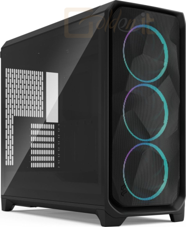 Ház Fractal Design Meshify 3 XL Tempered Glass RGB Light Tint Black - FD-C-MES3X-04