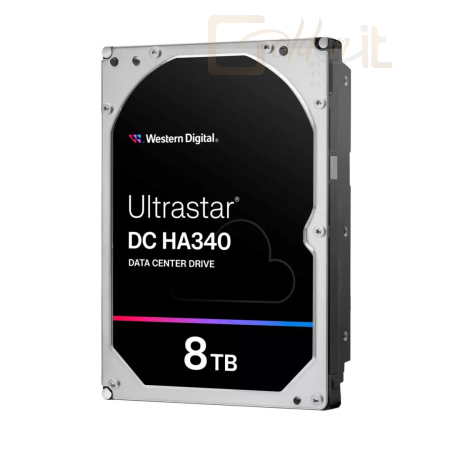 Winchester (belső) Western Digital 8TB 7200rpm SATA-600 256MB Ultrastar DC HA340 WUS721208BLE6L4 - WUS721208BLE6L4