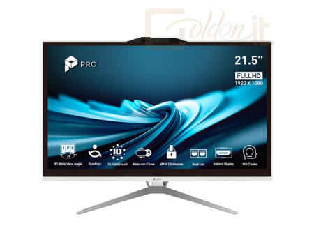 Komplett konfigurációk Msi PRO AP222T 14M AiO White - 14M-431XEU-W51440016GS50XXGMS