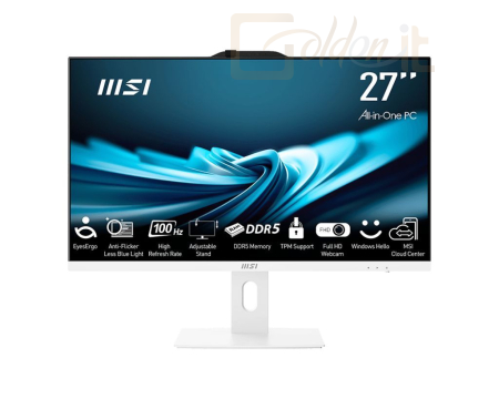 Komplett konfigurációk Msi PRO AP272P 14M AiO White - 14M-1006XEU-W51440016GS100XXANA