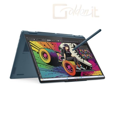 Notebook Lenovo Yoga 7 Tidal Teal - 83JR006AHV