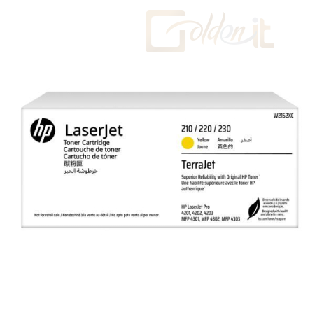 Nyomtató - Tintapatron HP W2152XC Yellow toner - W2152XC