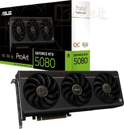 Videókártya Asus PROART-RTX5080-O16G - PROART-RTX5080-O16G