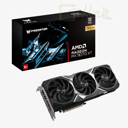 Videókártya Acer RX9070 XT Predator Bifrost 16GB OC - DP.Z4FWW.P01