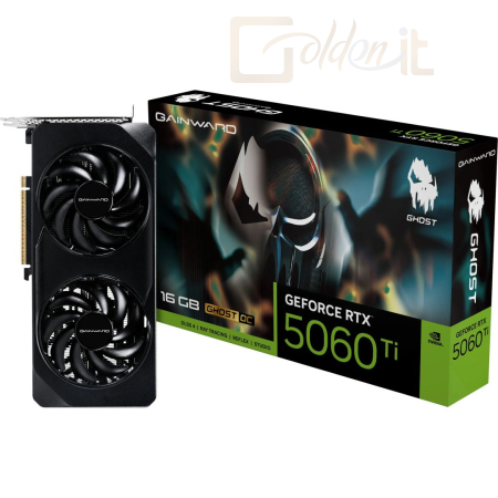 Videókártya Gainward RTX5060TI 16GB DDR7 Ghost OC - NE7506TU19T1-GB2061B