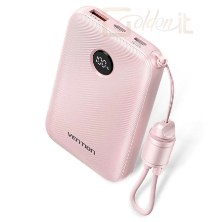 Powerbank vésztöltők Vention FKAP0-C 10000mah PowerBank Gradient Pink - FKAP0-C
