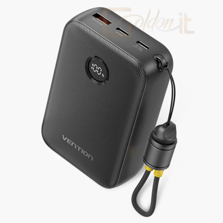 Powerbank vésztöltők Vention FKBB0-C 20000mah PowerBank Black - FKBB0-C