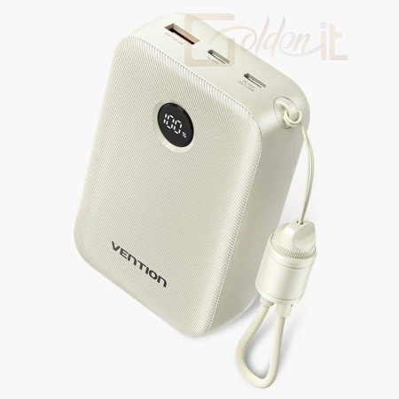 Powerbank vésztöltők Vention FKBN0-C 20000mah PowerBank Beige - FKBN0-C