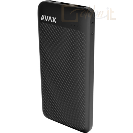 Powerbank vésztöltők Avax PB220 LIGHTY+ 20000mAh PowerBank Black - AVAX PB220