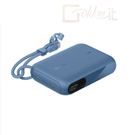 Powerbank vésztöltők Belkin BoostCharge 10000mAh Powerbank Blue - BPB027HQBL