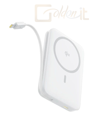 Powerbank vésztöltők Baseus PicoGo Qi2 10000mAh PowerBank White - P10076805213-00
