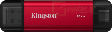 Winchester SSD (külső) Kingston 2TB USB3.2 Dual Portable SSD Red - SPSD/2TB