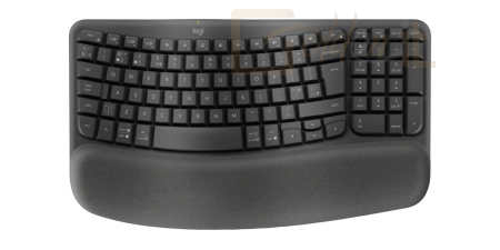 Billentyűzet Logitech Wave Keys for Business Graphite UK - 920-012333