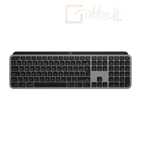 Billentyűzet Logitech MX Keys S for Mac Bluetooth Keyboard Space Gray UK - 920-011635