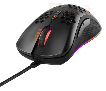 Egér Deltaco GAM-108 DM210 Ultra Light gaming mouse Black - GAM-108