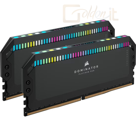 RAM Corsair 32GB DDR5 6000MHz Kit(2x16GB) Dominator Platinum RGB Black - CMT32GX5M2E6000C36