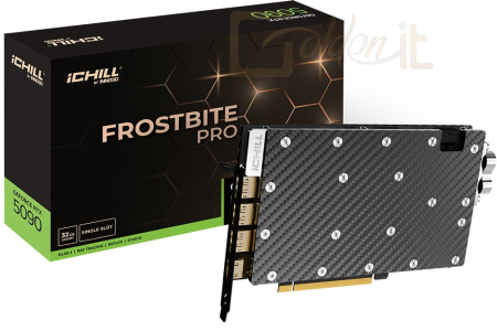 Videókártya Inno3D GeForce RTX5090 32GB GDDR7 iChill Frostbite Pro - C50903-32D7X-1759FBP