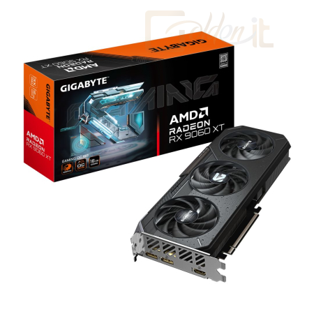 Videókártya Gigabyte RX9060 XT GAMING 16G - GV-R9060XTGAMING-16GD