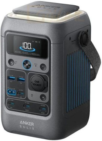 Powerbank vésztöltők ANKER SOLIX C300X DC 288Wh Powerstation Black - A1728311