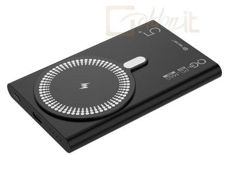 Powerbank vésztöltők Tracer AirMag2 5000mAh PowerBank Black - TRABAT47645