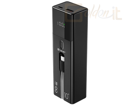 Powerbank vésztöltők Tracer Quant 10000mAh PowerBank Black - TRABAT47641