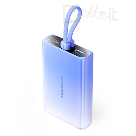 Powerbank vésztöltők Vention 10000mAh Power Bank Gradient Blue - FHZL0