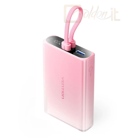 Powerbank vésztöltők Vention 10000mAh Power Bank Gradient Pink - FHZP0