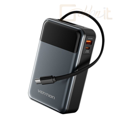 Powerbank vésztöltők Vention 20000mAh Power Bank Black - FHYB0