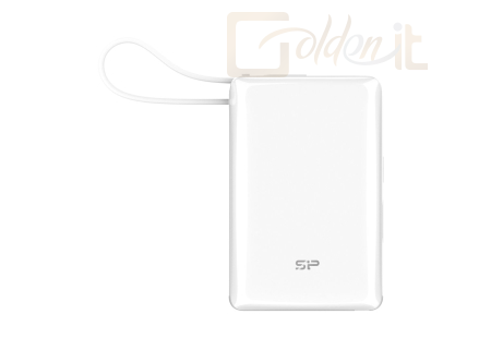 Powerbank vésztöltők Silicon Power CP10 10000mAh PowerBank White - SP10KMAPBKCP101W