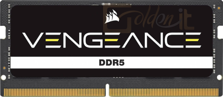 RAM - Notebook Corsair 48GB DDR5 5200MHz SODIMM Vengeance Black - CMSX48GX5M1A5200C44