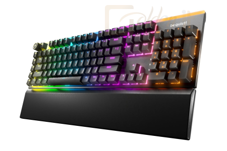 Billentyűzet Be quiet! Light Mount Silent Tactile Gaming Keyboard Black US - BT004US