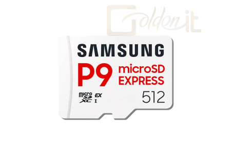 USB Ram Drive Samsung 512GB microSDXC P9 Express Class 10 U3 V30 A1 adapter nélkül - MB-MK512T/WW