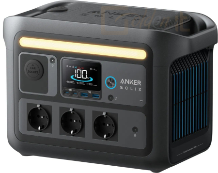 Powerbank vésztöltők ANKER SOLIX C800X 768Wh Powerstation Black - A1755311