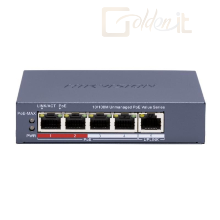 Hálózati eszközök Hikvision DS-3E0105P-E/M (C) - DS-3E0105P-E/M (C)