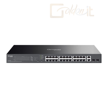 Hálózati eszközök TP-Link ES228GP Omada 28-Port Gigabit Easy Managed Switch with 24-Port PoE+ - ES228GP