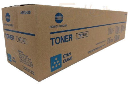 Nyomtató - Tintapatron Konica Minolta TN711C Cyan toner - A3VU450