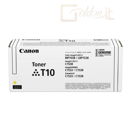 Nyomtató - Tintapatron Canon T10 XL Yellow toner - 4563C001
