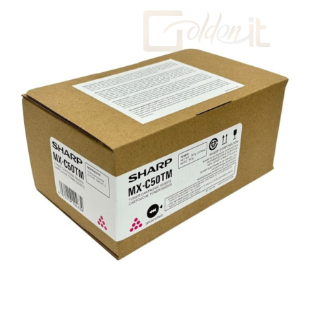 Nyomtató - Tintapatron Sharp MXC50TM/MX-C50TM Magenta toner - MXC50TM