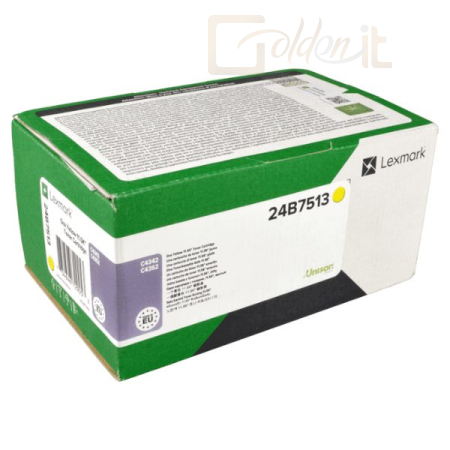 Nyomtató - Tintapatron Lexmark 24B7513 Yellow toner - 24B7513