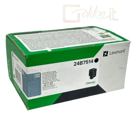 Nyomtató - Tintapatron Lexmark 24B7514 Black toner - 24B7514