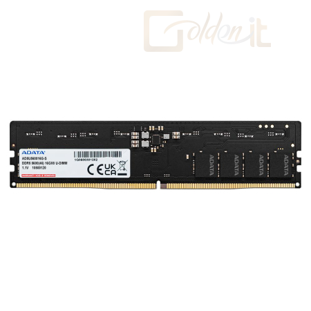 RAM A-Data 8GB DDR5 5600MHz - AD5U56008G-S