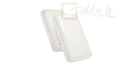 Powerbank vésztöltők Hoco Magnet 10000 mAh PowerBank White - HC639194