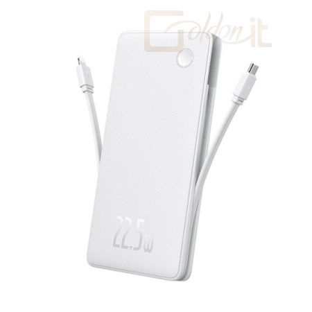 Powerbank vésztöltők Baseus Airpow Lite 22,5W 10000mAh PowerBank White - P10067501213-00