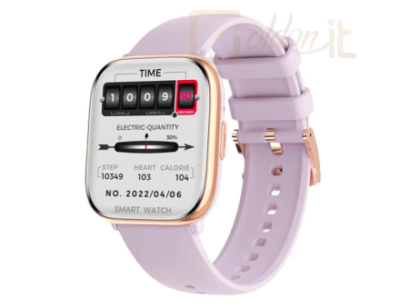 Okosóra Carneo Proxima HR+ Smartwatch Gold/Purple - 8588009299721