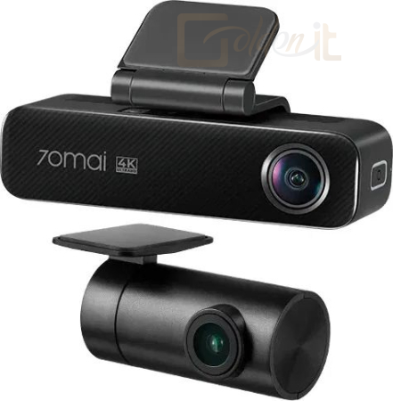 Videokamera Xiaomi 70mai Dash Cam 4K M800 + RC14 Set Black - XM70MAIPPM8002SET