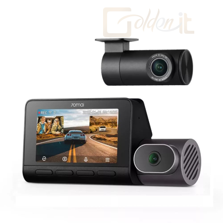 Videokamera Xiaomi 70mai Dash Cam 4K T800 HDR + RC41 Set Black - XM70MAIPPT80041SET